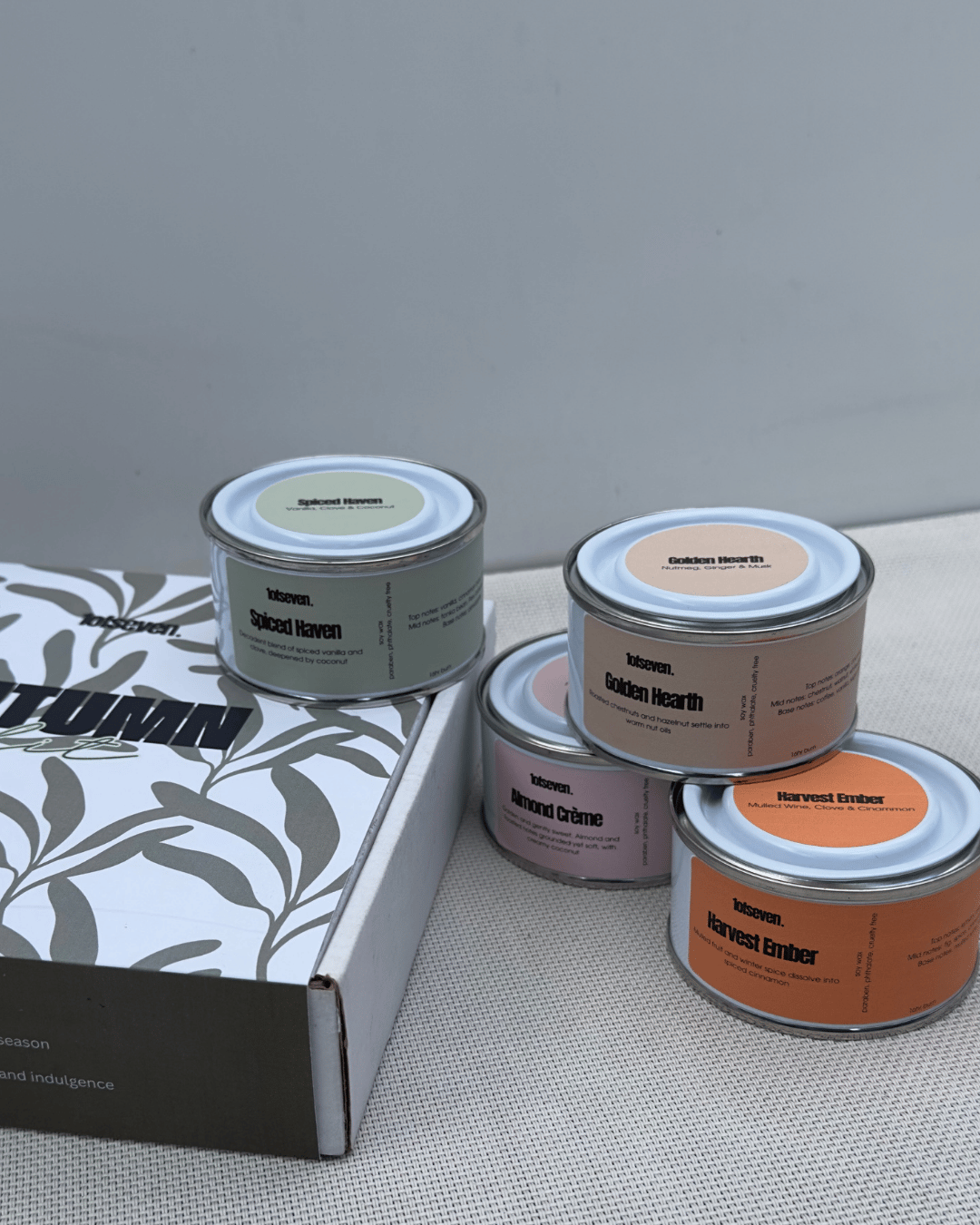 The Autumn Edit — Limited Edition Autumn Scented Candle Set
