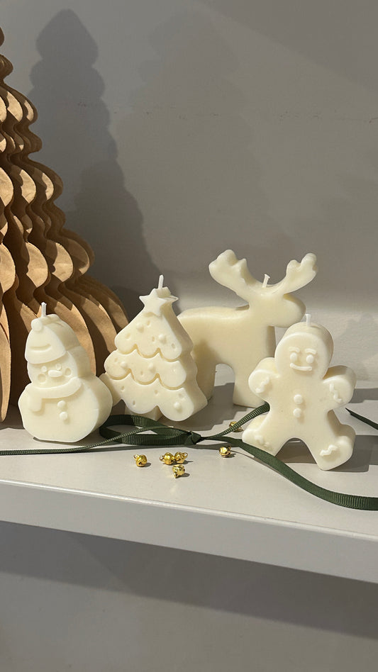 Winter Pine Christmas Minimalist Scented Candles  | Winter Pine – 1 of Seven