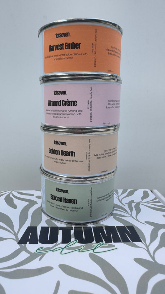 The Autumn Edit — Limited Edition Autumn Scented Candle Set