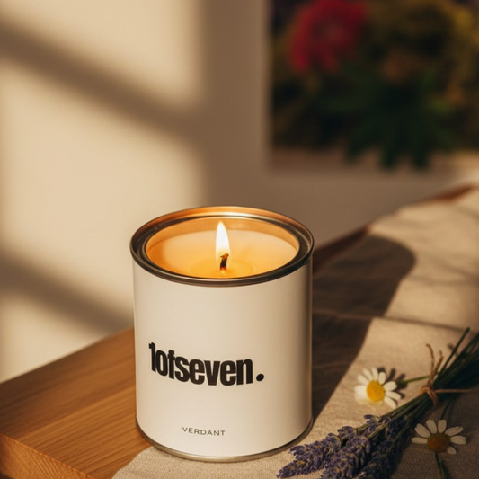 VERDANT | Lavender & Chamomile Scented Coconut Soy wax Candle