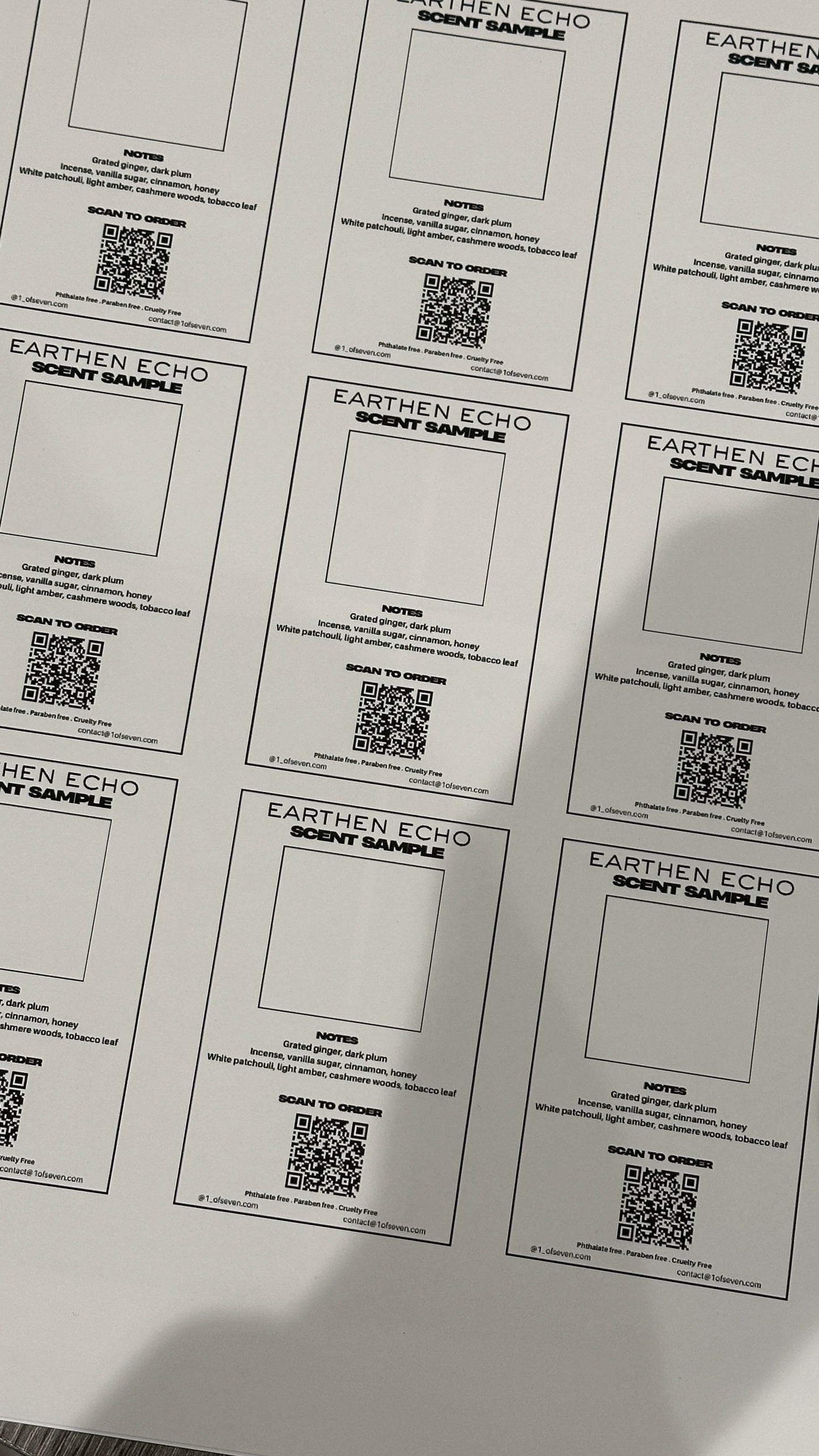 FREE SCENT SAMPLE PACK