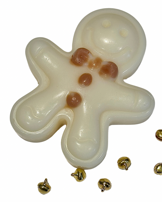 Cute PASTRY Scented Decorative Gingerbread man Shape Soy Wax Melt