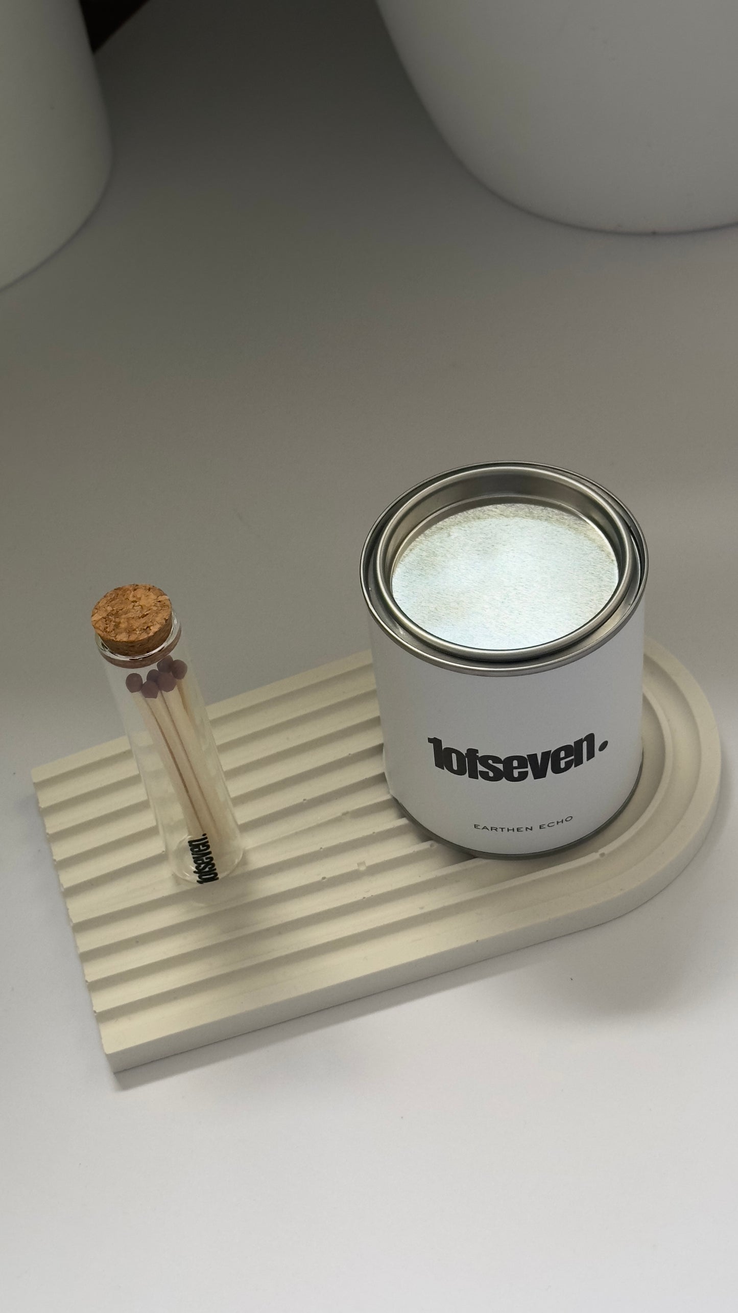 Luxury Mother’s Day Candle Giftset for Mum – Candle, Display Tray & Matchstick Jar